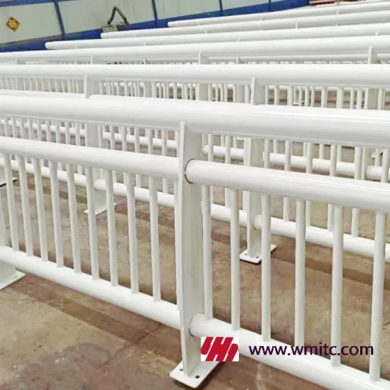 RSs-cb047 Premium steel pedestrian guardrail road fence anti crash barrier