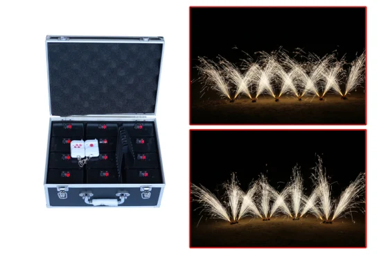 Fireworks Firing System Multi Shaped 12cue Stage Fountain System Cold Fountain System